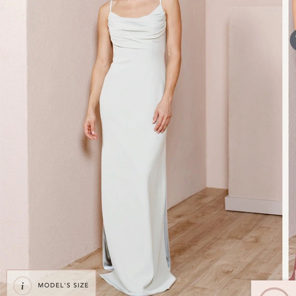 Reverly skye crepe bridesmaids dress - Picture 1 of 2